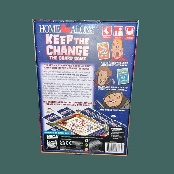 Home Alone Keep The Change Board Game Complete - Picture 5 of 6